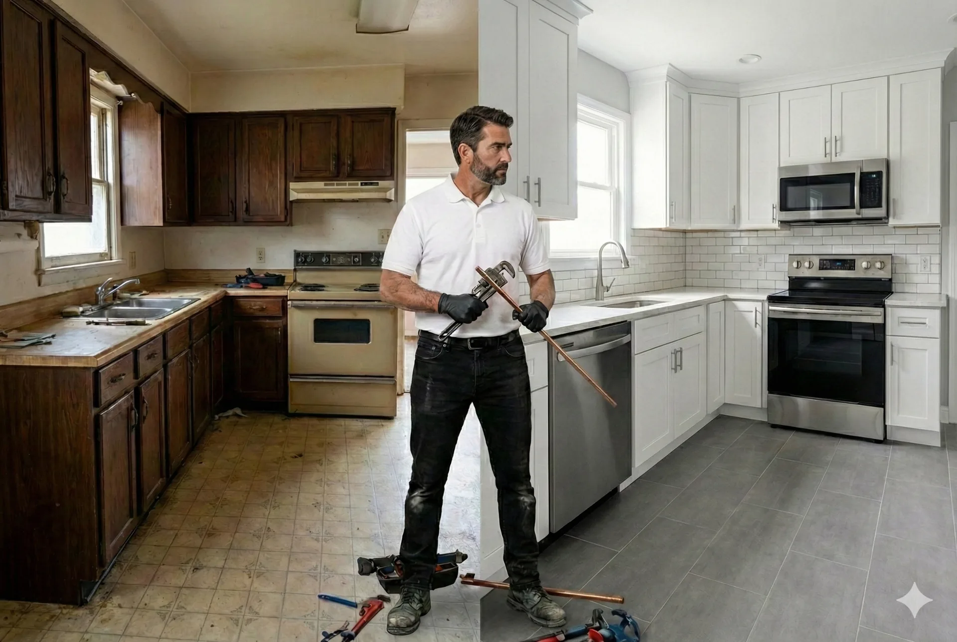Kitchen Plumbing from Guillen's Plumbing Inc